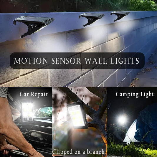 Clip-On Solar Motion Light | No Wiring Needed