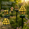 Solar Mushroom Cottage Garden Light
