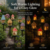 Solar Mushroom Cottage Garden Light