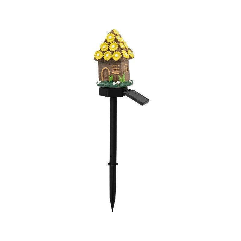 Solar Mushroom Cottage Garden Light