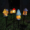 Solar Mushroom Cottage Garden Light