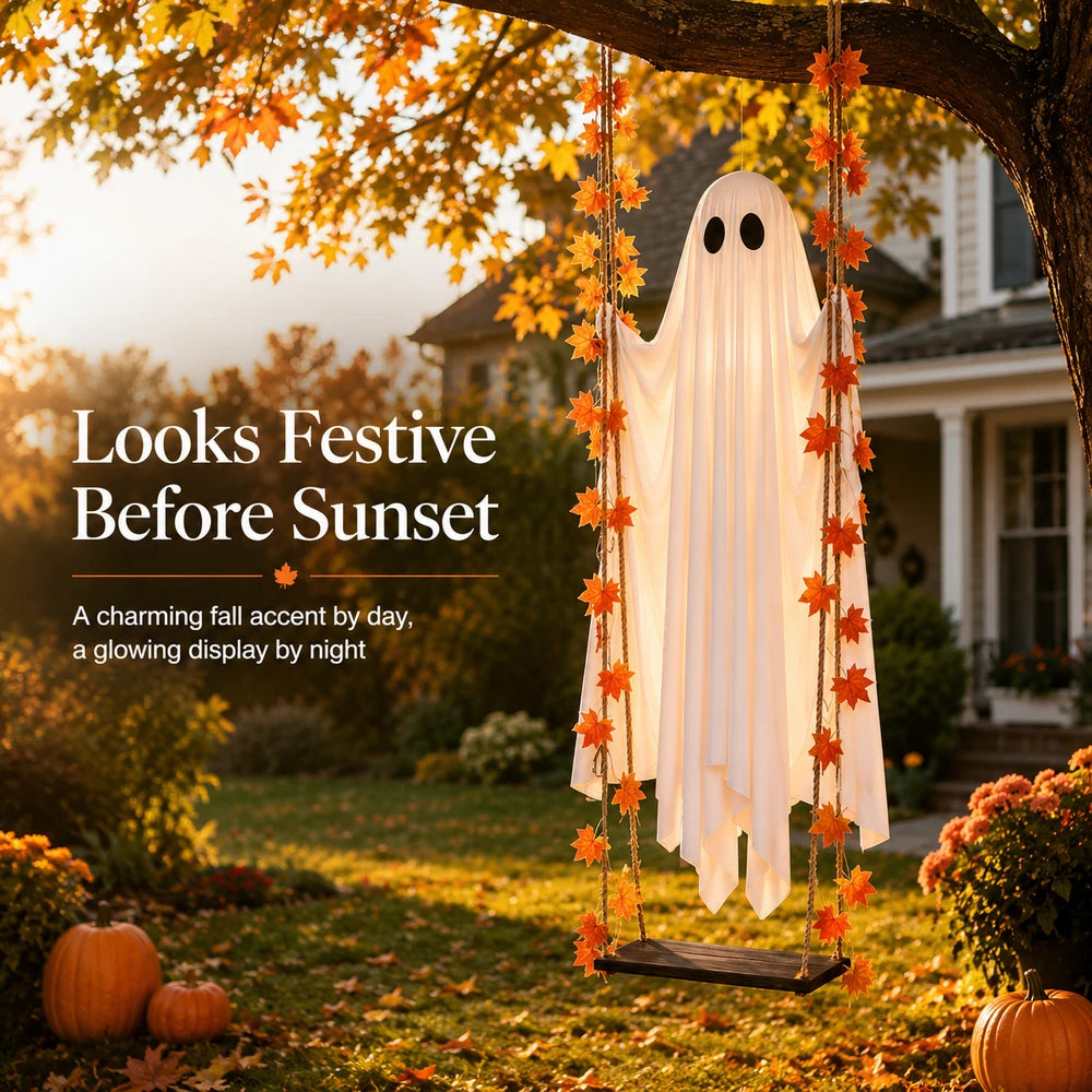 Light Up Swinging Ghost