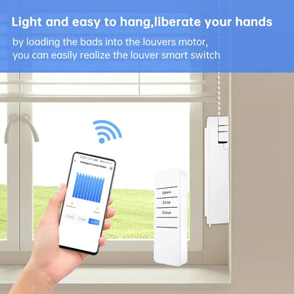 Built-in WiFi Smart DIY Motorized Chain curtain motor