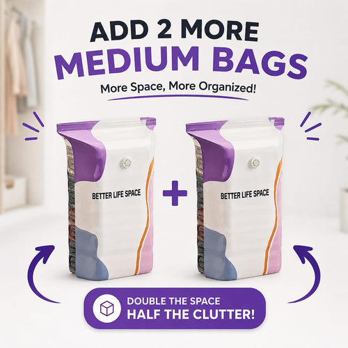 Add 2 Medium Vacuum Bags – Special Offer