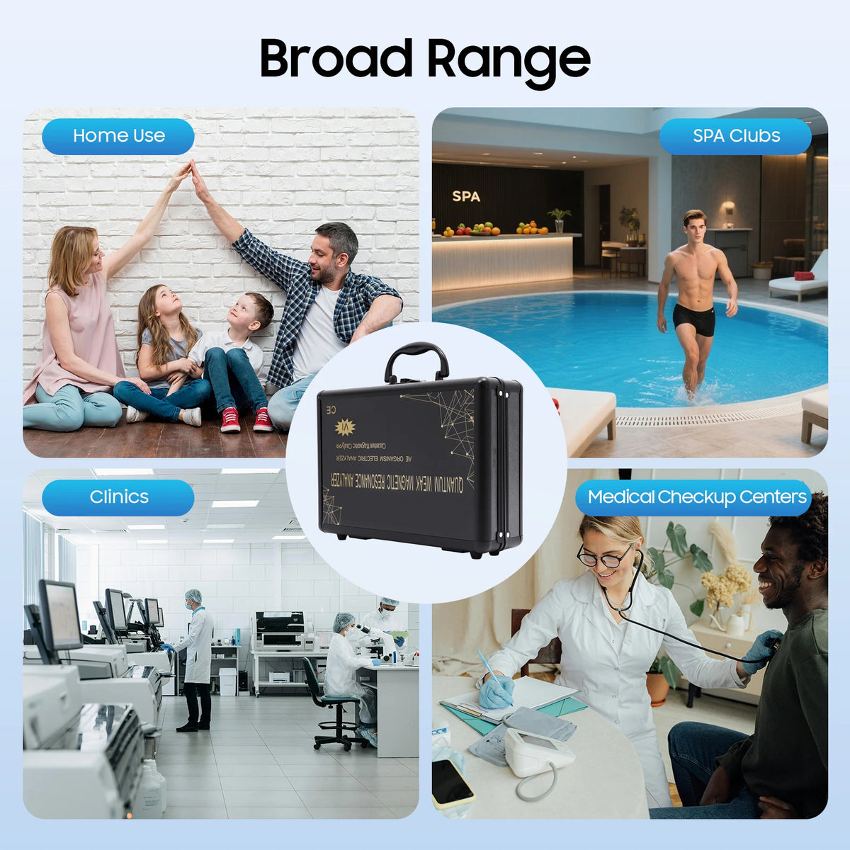 Quantum Analyzer Quantum Resonance Magnetic Scanner Body Health Analysis Assistant