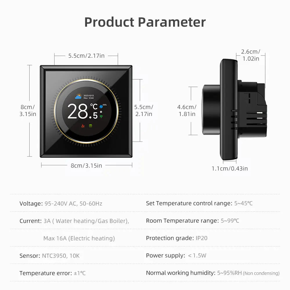 Temperature Controller Tuya Alexa Google Home