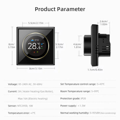 Temperature Controller Tuya Alexa Google Home