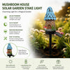 Solar Mushroom Cottage Garden Light